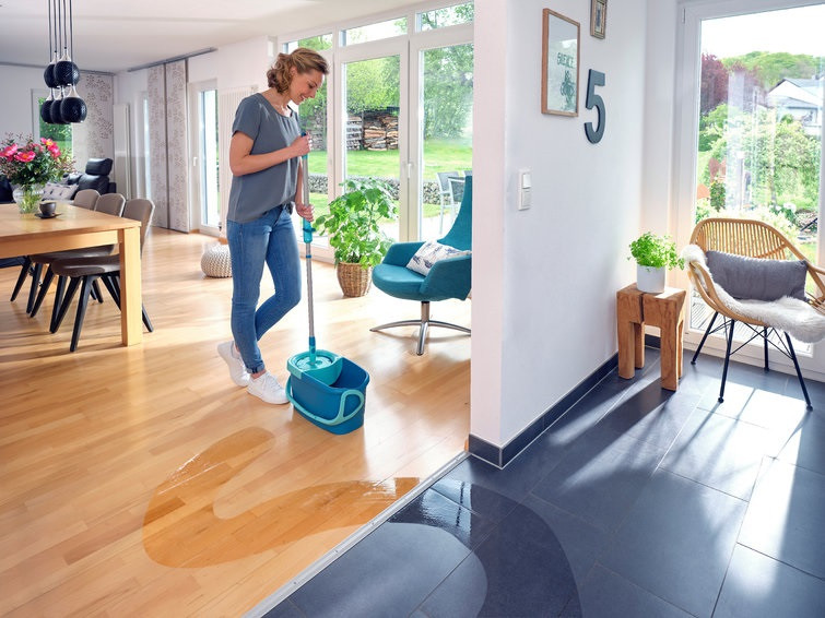 Zestaw Clean Twist Mop Ergo(mop + wiadro + wirówka) Leifheit - zdjęcie 2