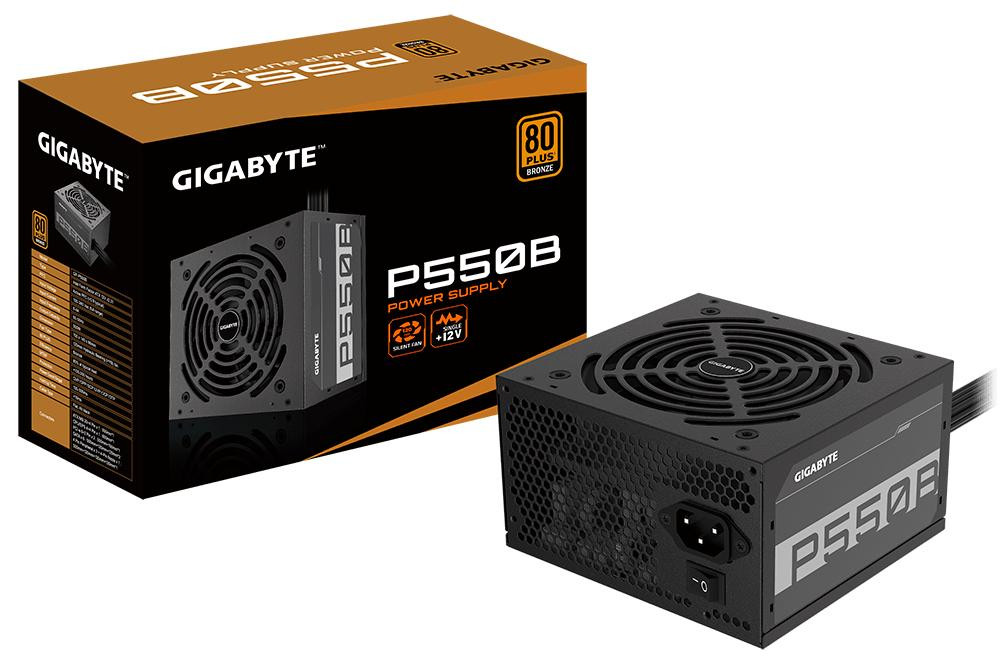 Zasilacz Gigabyte P550B 550W 80+ Bronze - zdjęcie 1