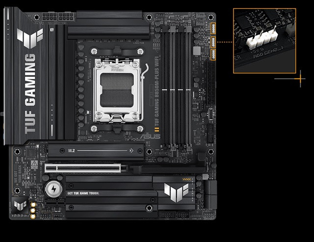 Płyta główna ASUS TUF GAMING B850M-PLUS WIFI (90MB1IY0-M0EAY0) - zdjęcie 27