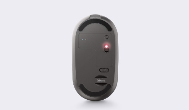 Mysz TRUST Puck Rechargeable Wireless Ultra-Thin Black (24059) - zdjęcie 2