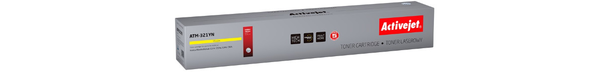 Activejet ATM-321YN Toner do drukarkiKonica Minolta, Zamiennik Konica Minolta TN321Y; Supreme; 25000 stron; żółty. - zdjęcie 6
