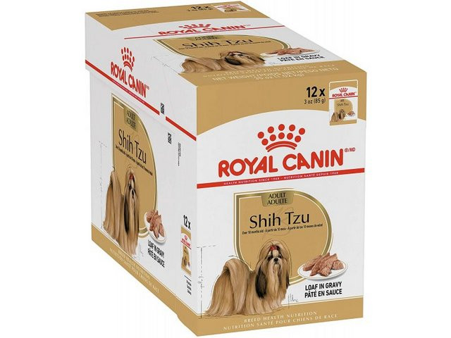 ROYAL CANIN BHN Shih Tzu Adult w formie pasztetu - mokra karma dla psa dorosłego - 12x85 g - zdjęcie 1