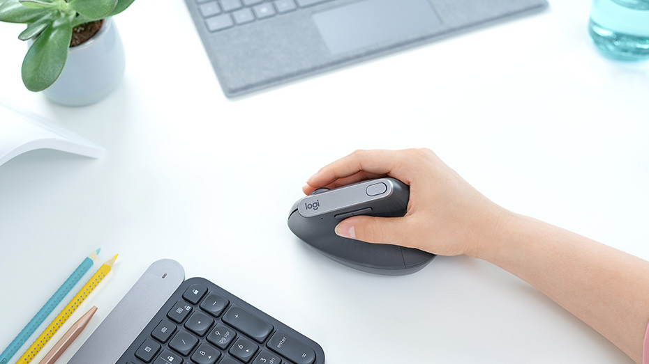 MYSZ LOGITECH MX Vertical Advanced Ergo Graphite - zdjęcie 2