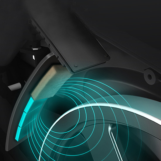 Rower stacjonarny, magnetyczny OVICX Q200X z ekranem dotykowym 15,6" TFT, WIFI bluetooth&app - zdjęcie 7