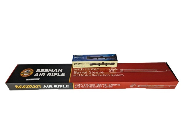 Karabinek wiatrówka BEEMAN 10620 4,5mm spr.1-strzał z lunetą 6x40 do17J (B-10620) - zdjęcie 5