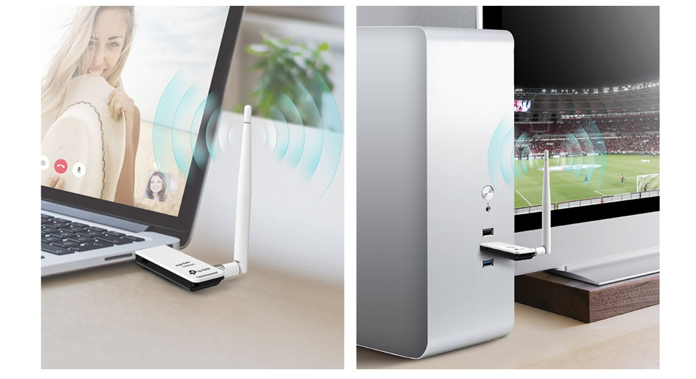 Karta Sieciowa TP-LINK TL-WN722N Bezrzewodowa USB - zdjęcie 1