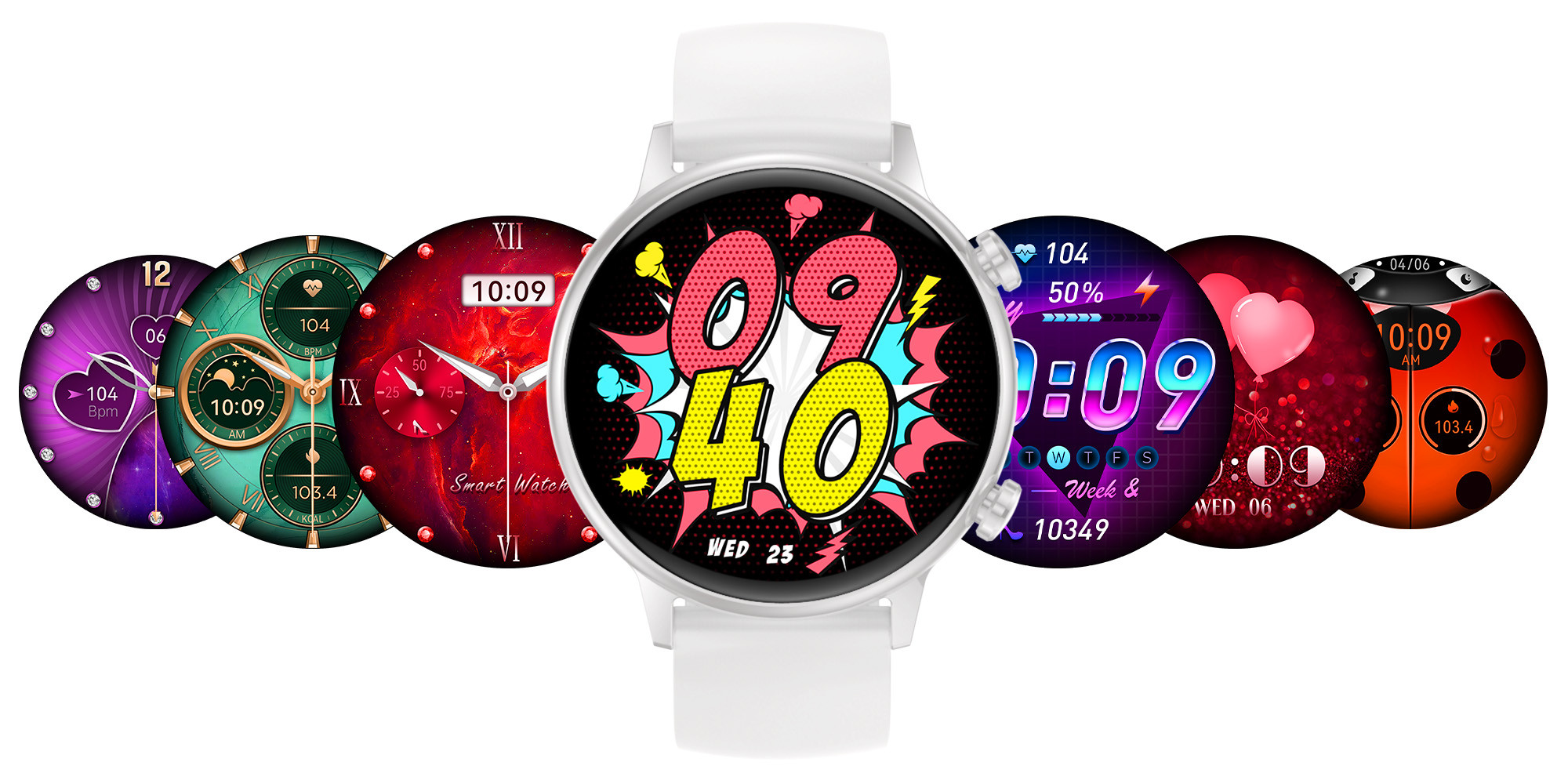 Smartwatch for women Manta Alexa Mini czarny - zdjęcie 7