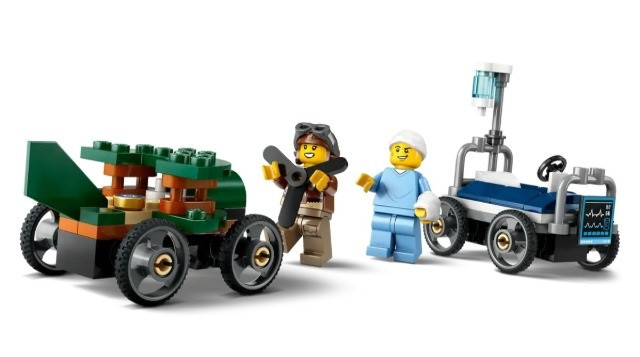 LEGO CITY 60459 Samolot kontra łóżko szpitalne - zdjęcie 2