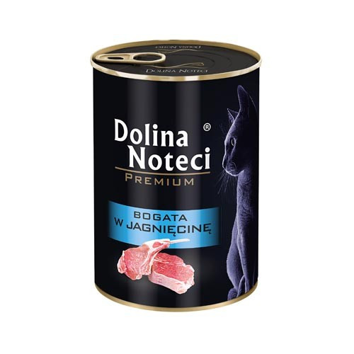 DOLINA NOTECI Premium bogata w jagnięcinę - mokra karma dla kota - 400 g - zdjęcie 1