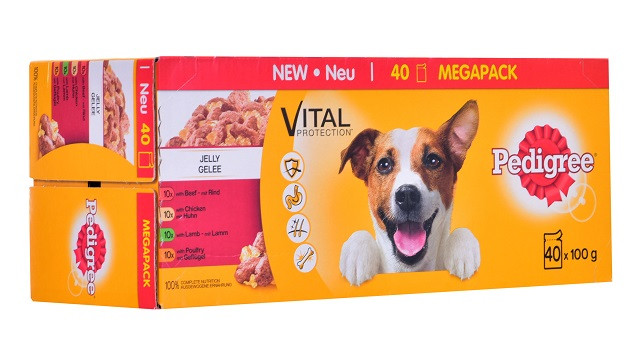 PEDIGREE PEDIGREE Vital Protection Adult Mix Smaków w galaretce - mokra karma dla dorosłych psów - 40x100 g - zdjęcie 1