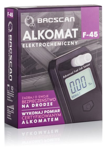 Alkomat elektrochemiczny BACscan F-45 - zdjęcie 3