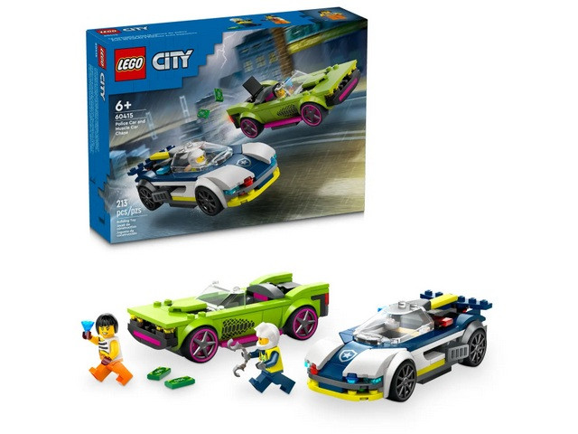 LEGO City 60415 Pościg radiowozu za muscle carem - zdjęcie 1