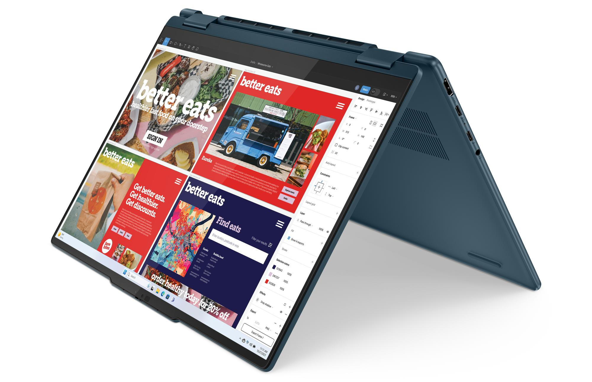 Lenovo Yoga 7 2-in-1 14IML9 Ultra 5 125H 14"WUXGA OLED 400nits Touch 16GB LPDDR5x SSD512 Intel Arc Graphics Win11 Tidal Teal - zdjęcie 6