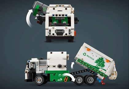 LEGO TECHNIC 42167 Śmieciarka Mack® LR Electric - zdjęcie 3