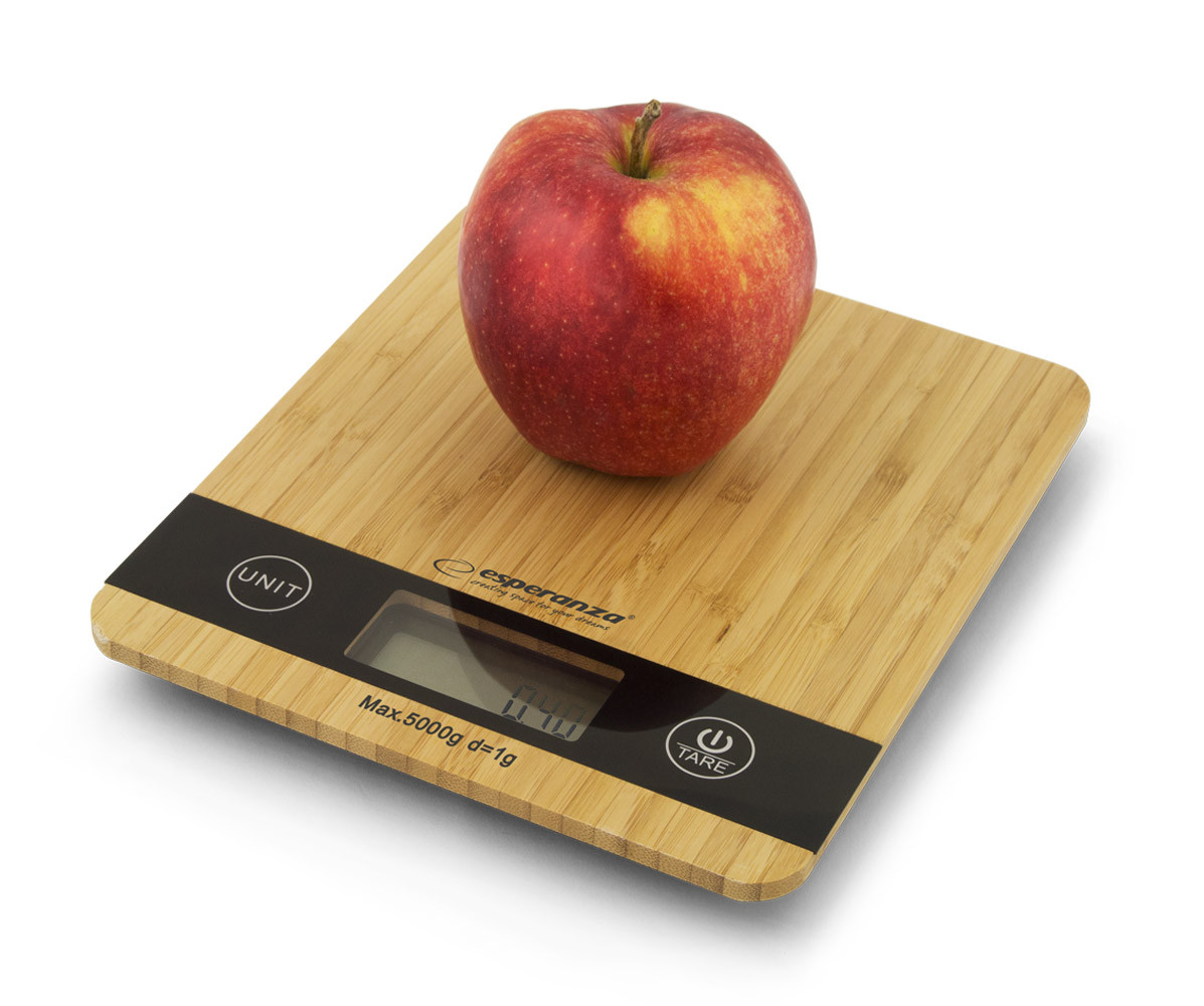Esperanza waga kuchenna bamboo eks005 eks005 - zdjęcie 1