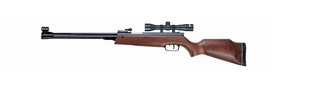 Wiatrówka karabinek Marksman drewno+luneta kal.4,5mm Ekp<17J - zdjęcie 1