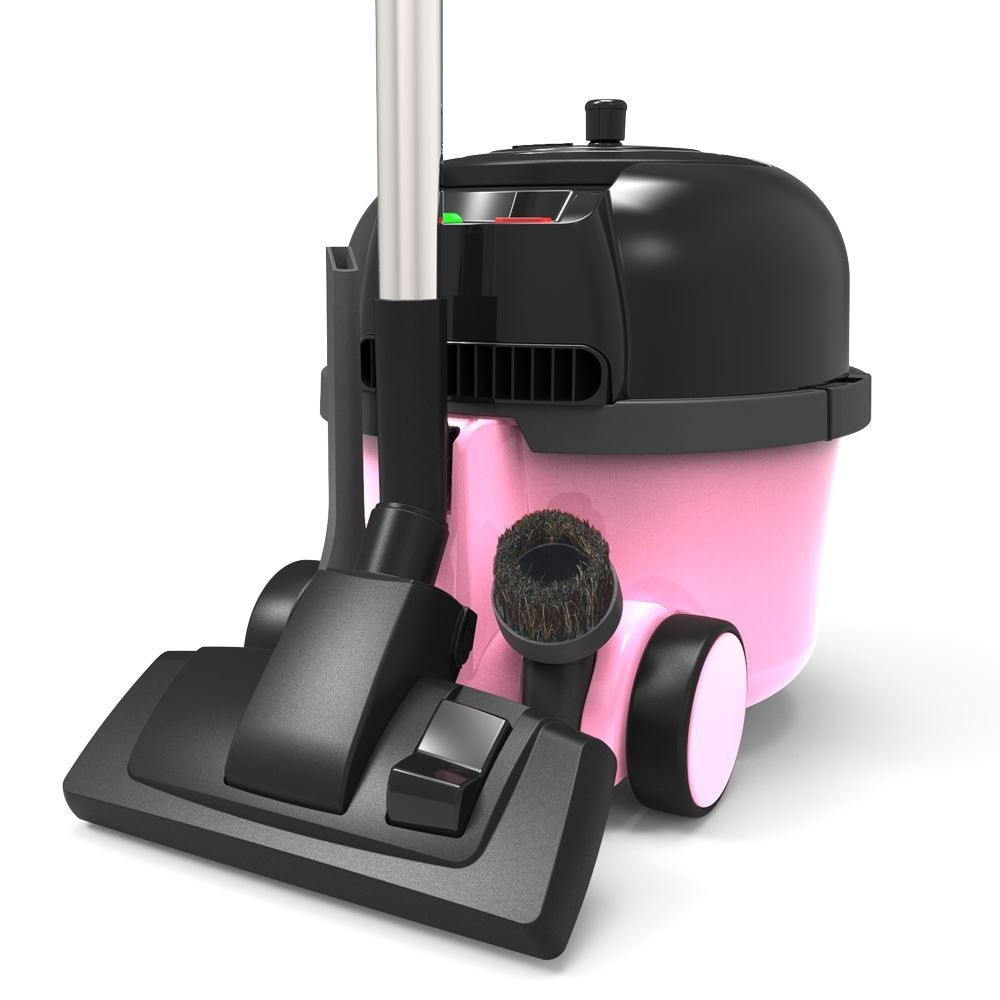 Odkurzacz workowy do zanieczyszczeń suchych Numatic HET200 Hetty 620W czarno-różowy - zdjęcie 2
