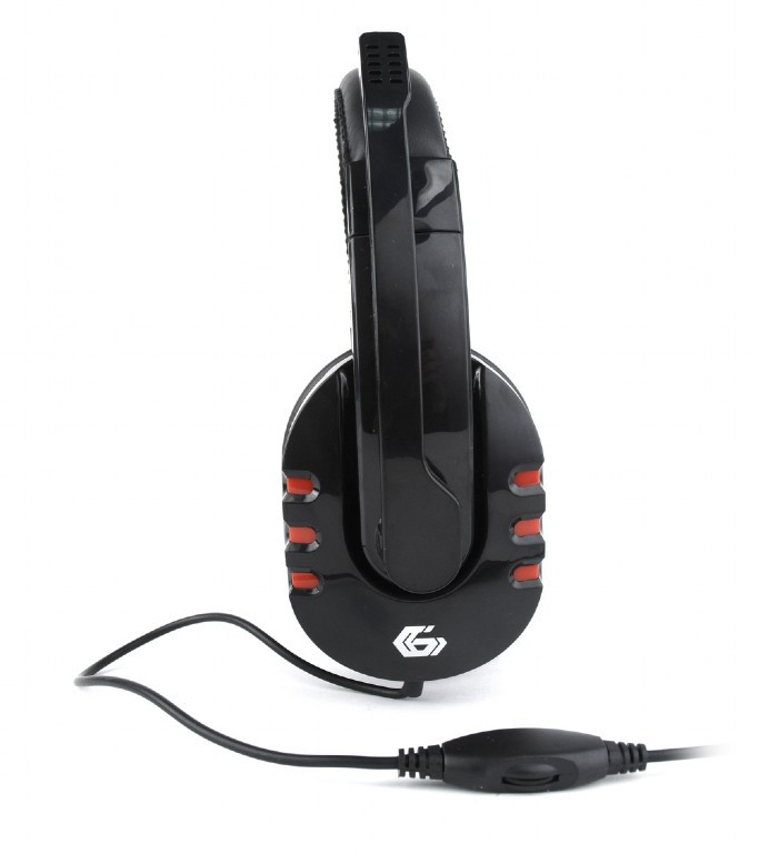 Gembird słuchawki gaming glossy black ghs-402 ghs-402 - zdjęcie 2