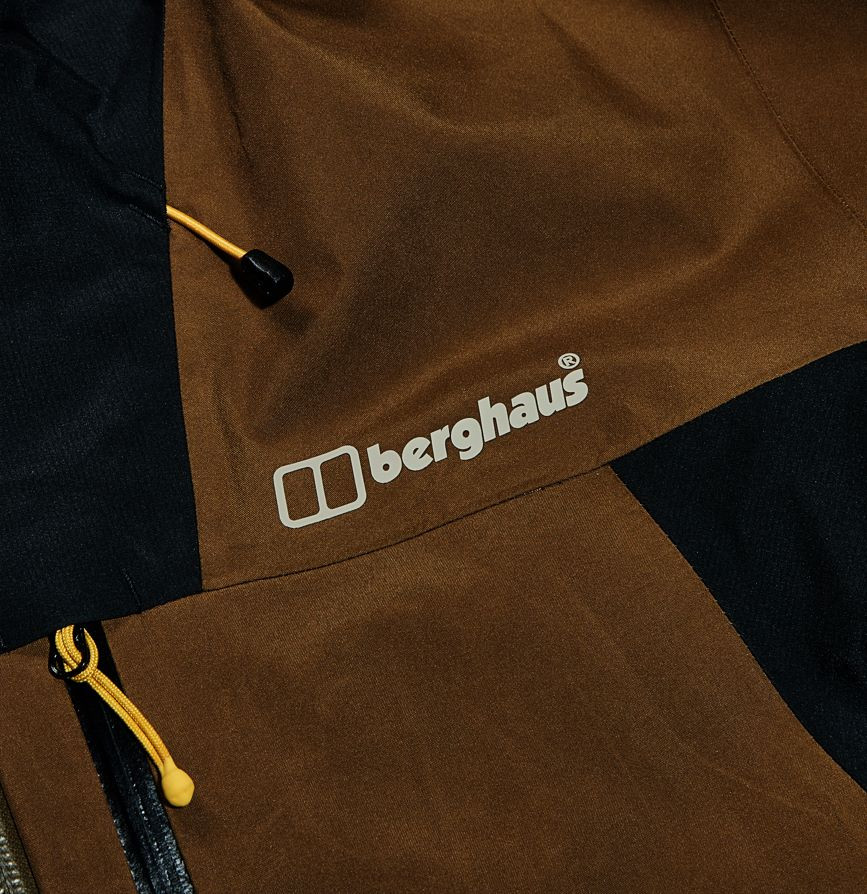 Kurtka hybrydowa męska Berghaus Vaskye Hooded Hybrid Jacket roz. M brązowa - zdjęcie 6