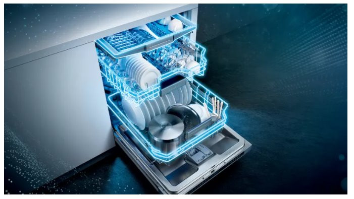 Zmywarka do zabudowy SIEMENS SN63HX36VE - zdjęcie 2