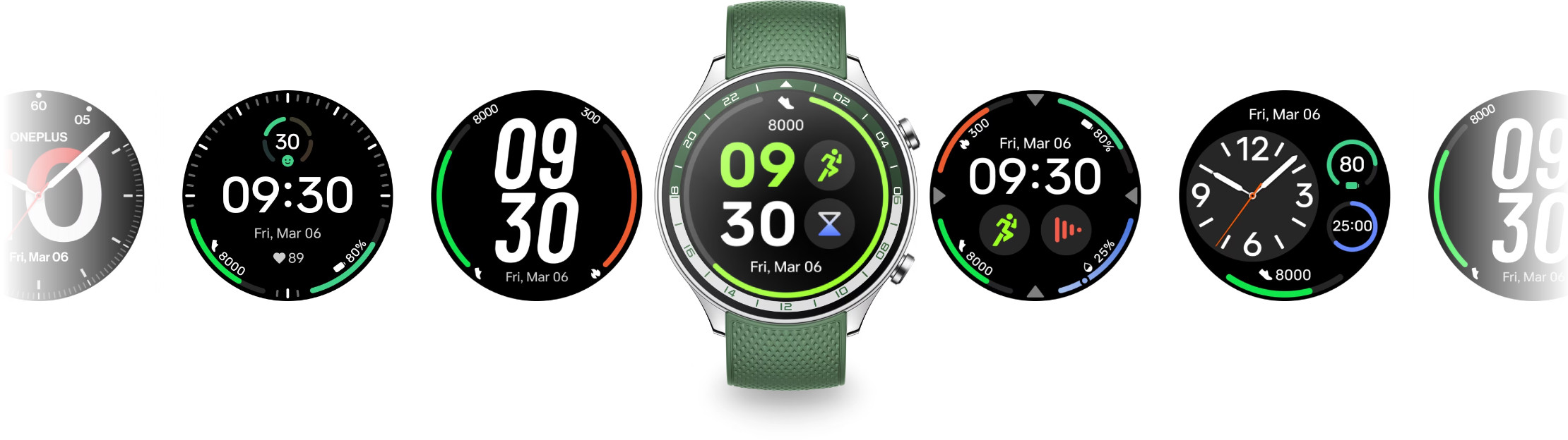 Smartwatch OnePlus Watch 2R Green - zdjęcie 13