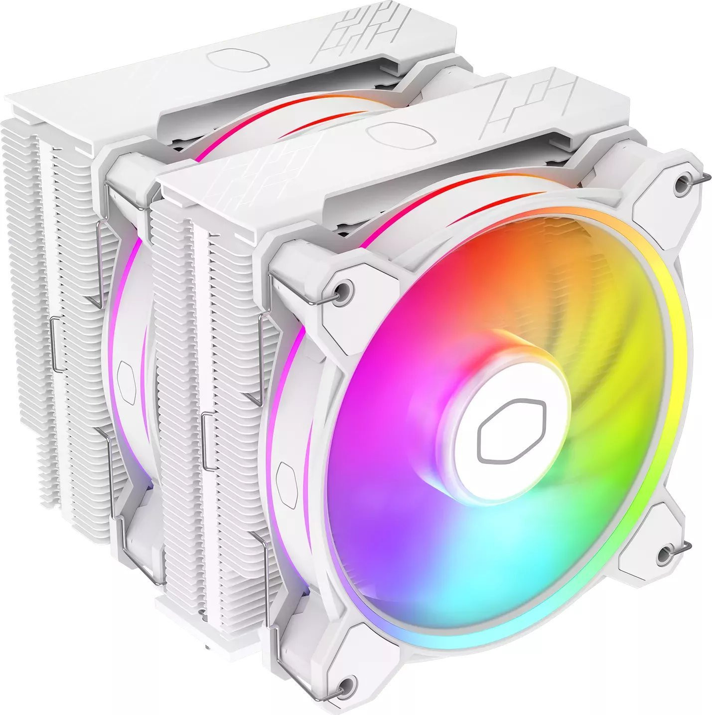 COOLER MASTER CHŁODZENIE CPU Hyper 622 Halo White - zdjęcie 1