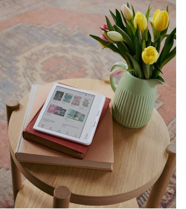 Czytnik e-booków Kobo Libra Colour 7" E-Ink Kaleido 3 32GB WI-FI White - zdjęcie 7