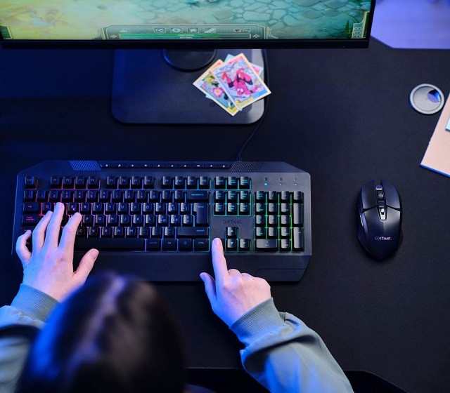 Mysz TRUST FELOX GXT110 bezprzewodowa Czarna - zdjęcie 5