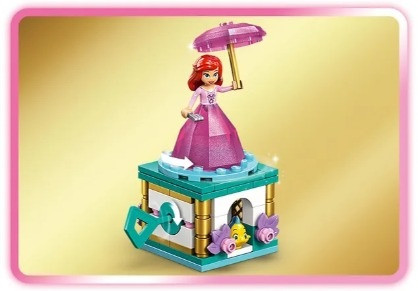 LEGO DISNEY PRINCESS 43259 Wirująca Arielka - zdjęcie 3