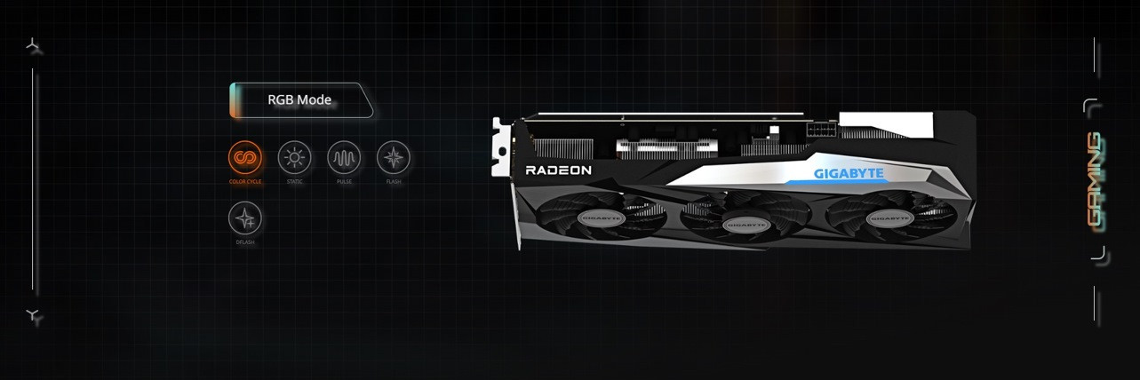 Karta graficzna Gigabyte Radeon RX 7600 GAMING OC 8GB GDDR6 (GV-R76GAMING OC-8GD) - zdjęcie 9