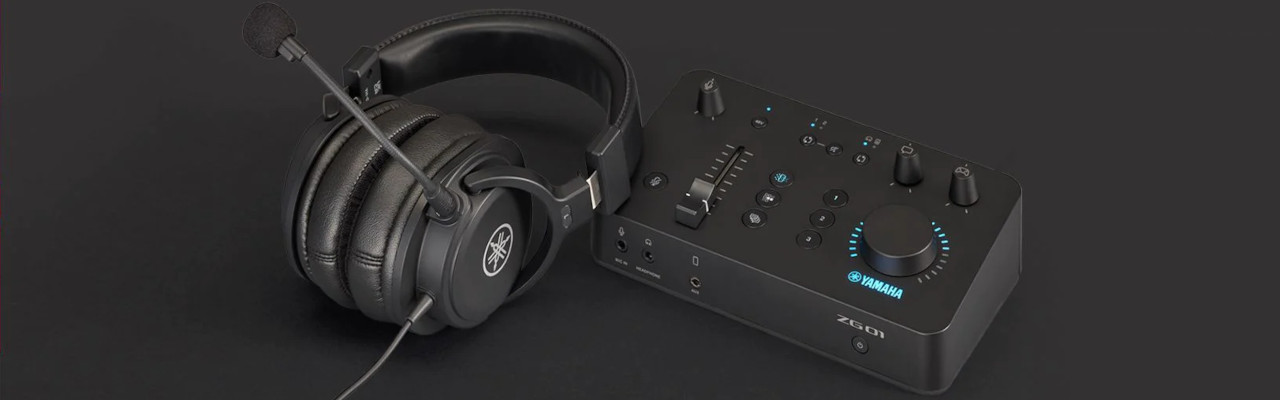 Yamaha ZG01 PACK - Interfejs Audio USB + Słuchawki z mikrofonem - zdjęcie 1