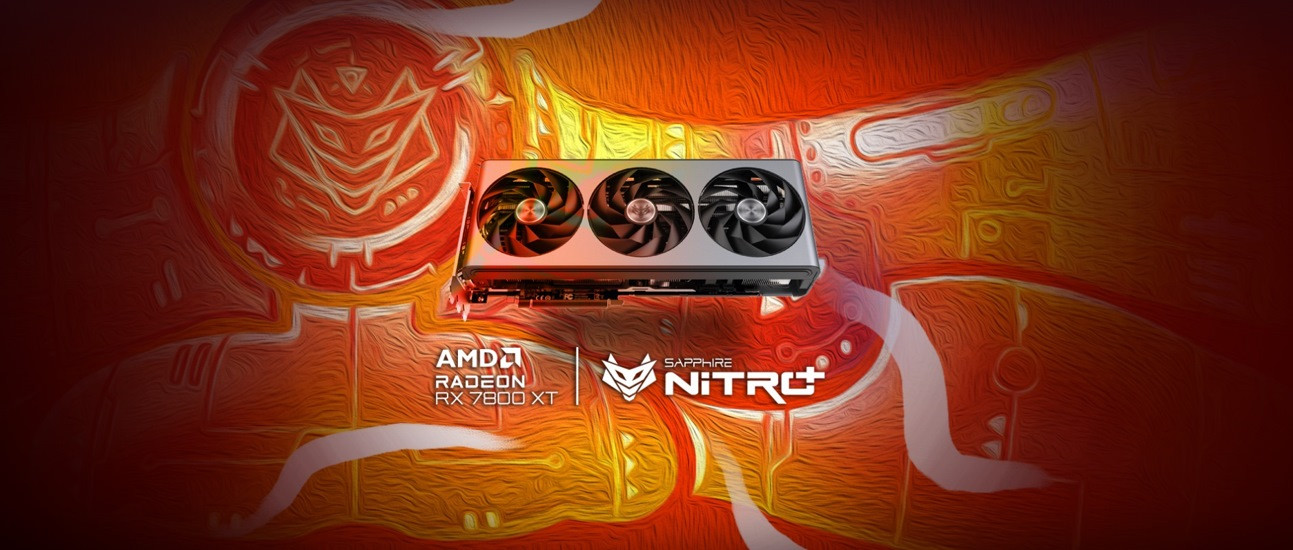 Karta graficzna SAPPHIRE RADEON RX 7800 XT NITRO+ GAMING OC 16GB GDDR6 - zdjęcie 1