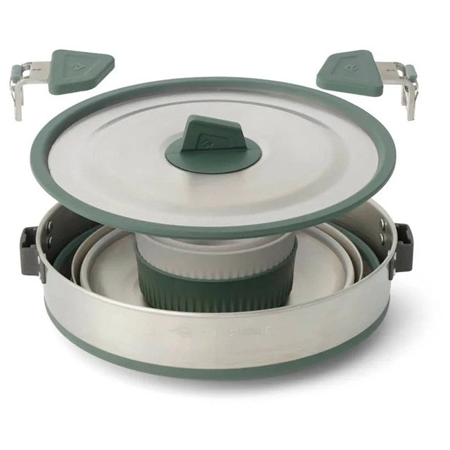 Zestaw naczyń Sea to Summit Detour SL Steel One Pot 3L 5P - zdjęcie 3