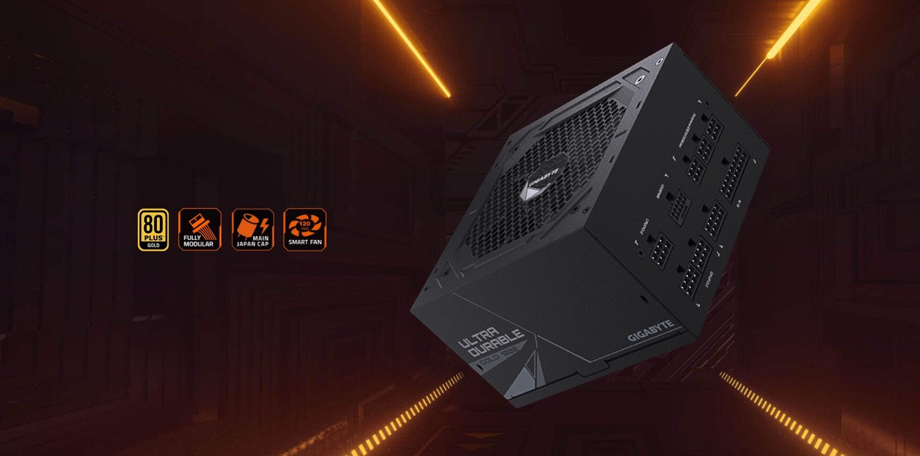 Zasilacz Gigabyte UD1000GM PG5 rev 2.0 1000W 80+ Gold - zdjęcie 1