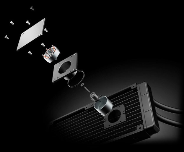 Chłodzenie wodne MSI MAG CORELIQUID 360R V2 ARGB (306-7ZW1C41-813) - zdjęcie 4