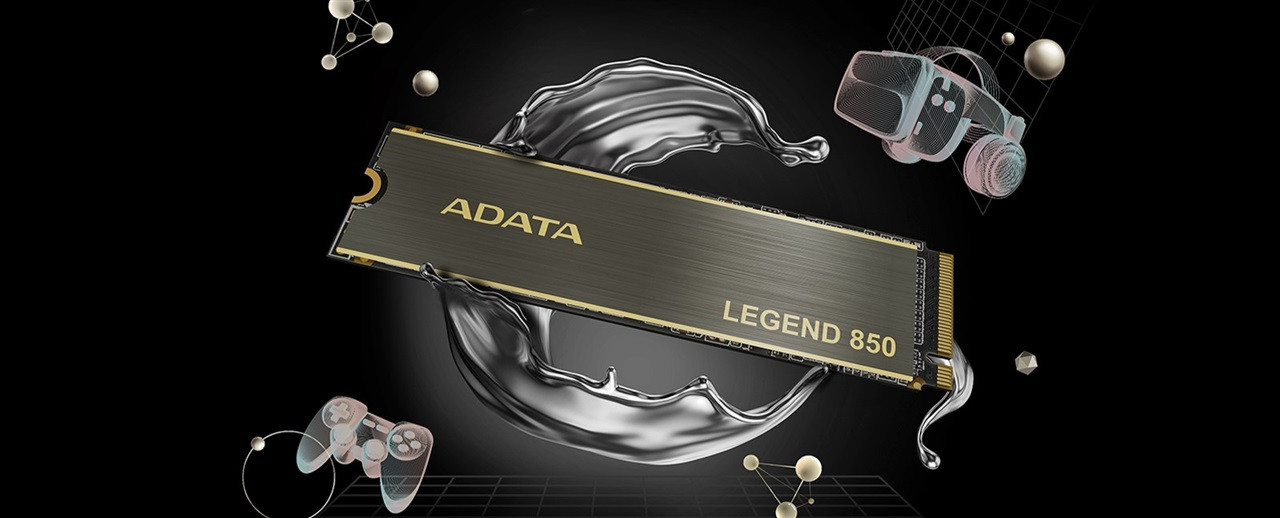 Dysk SSD ADATA Legend 850 2TB M.2 2280 PCI-E x4 Gen4 NVMe - zdjęcie 1