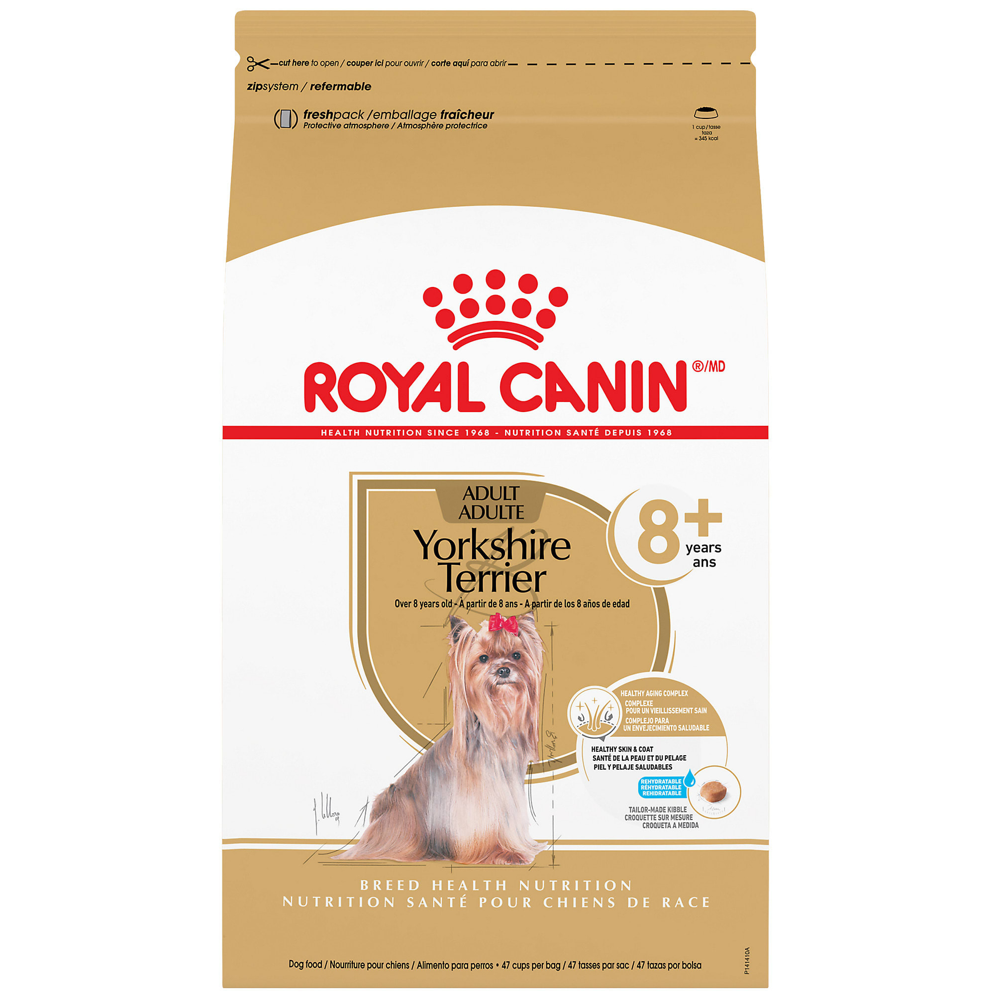 ROYAL CANIN BHN Yorkshire Ageing 8+ - sucha karma dla psa starszego - 3 kg - zdjęcie 1