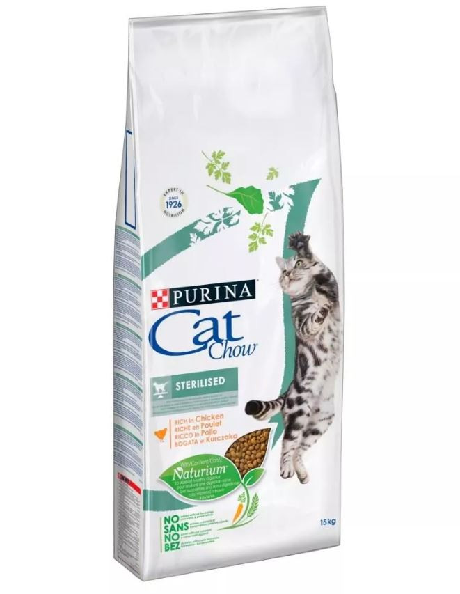 PURINA CAT CHOW Sterilized - sucha karma dla kota - 1,5 kg - zdjęcie 1