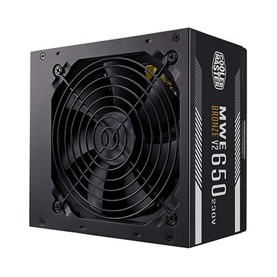 COOLER MASTER ZASILACZ MWE BRONZE 80+ 650W V2 230V - zdjęcie 2
