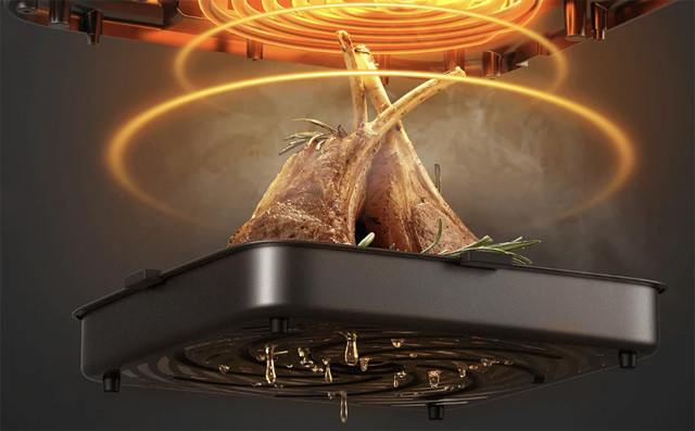 Frytownica Xiaomi Mi Smart Air Fryer 6.5l (czarny) - zdjęcie 9