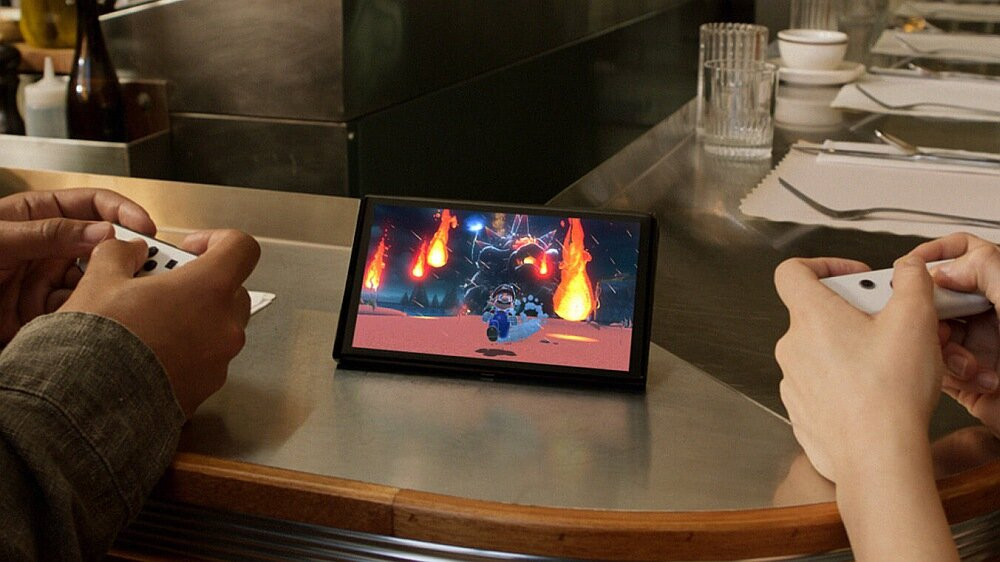 NINTENDO Switch OLED White - zdjęcie 3