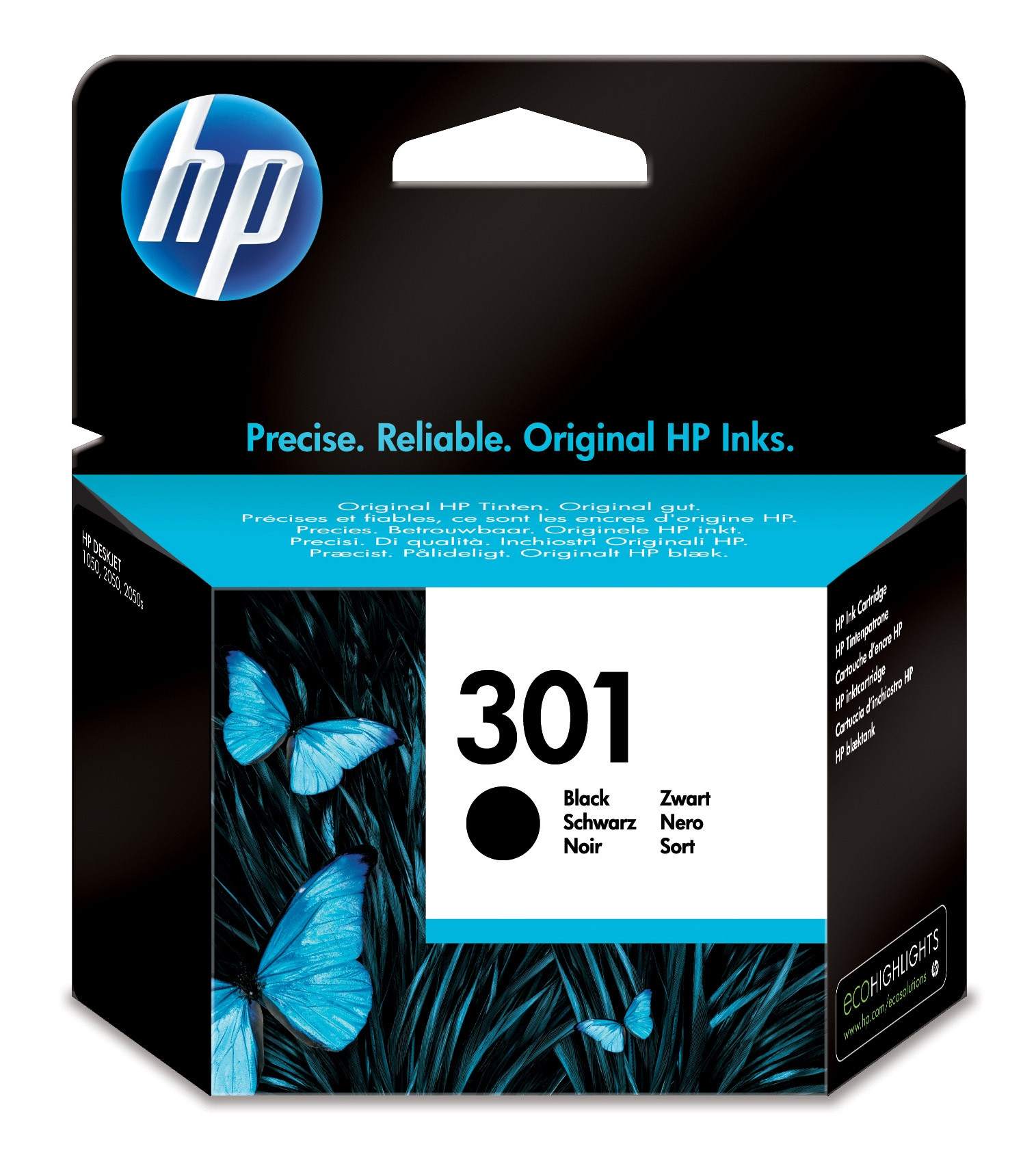 Tusz Hewlett-Packard CH561EE (oryginał HP301 HP 301+ 3 ml+ czarny).x - zdjęcie 1
