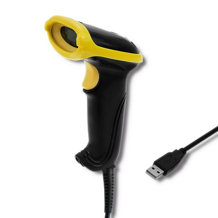 QOLTEC CZYTNIK KODÓW KRESKOWYCH 1D | USB - zdjęcie 1