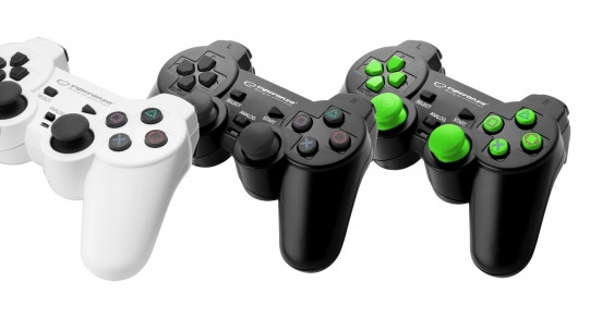 ESPERANZA GAMEPAD PC/PS3 USB ZIELONY TROOPER - zdjęcie 1