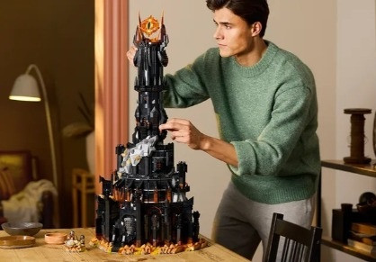 LEGO ICONS 10333 Władca pierścieni: Barad-dur - zdjęcie 4