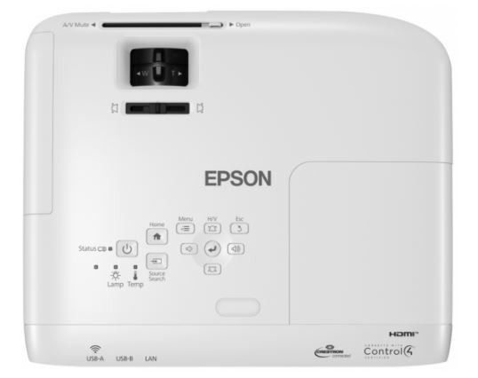 PROJEKTOR EPSON EB-W49 LCD, WXGA, 3800 ANSI, 16000:1 - zdjęcie 4