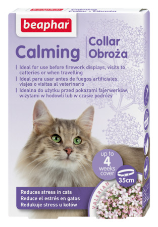BEAPHAR Calming Collar 35cm - relaksacyjna obroża dla kota - 1 sztuka - zdjęcie 1