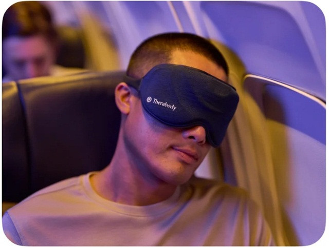 Maska relaksacyjna na oczy do spania Therabody Sleep Mask - zdjęcie 5