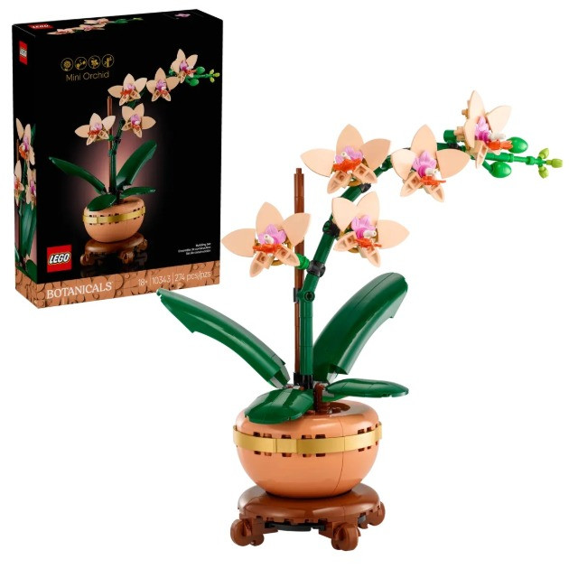 LEGO ICONS 10343 Botanicals - Mała orchidea - zdjęcie 1
