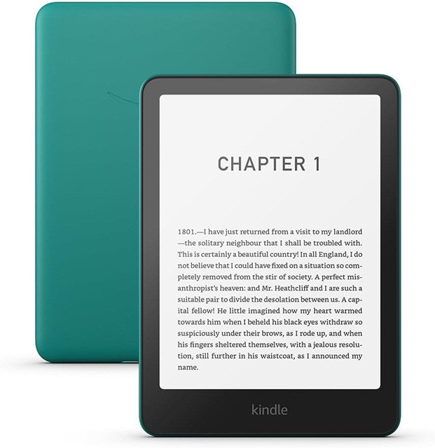 Czytnik Ebook Kindle Paperwhite (12 Generacja) 2024 7?” glare-free 16GB Wi-Fi (z reklamami) Jade - zdjęcie 1